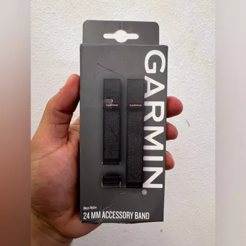 BRACELET GARMIN MOSS NYLON - 24MM ACCESSOTY BAND - BRACELET NYLON PREMIUM - ULTRA-CONFORTABLE - MOSS - BROWN