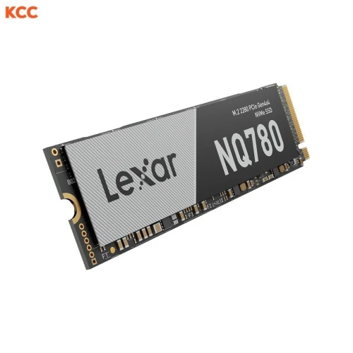 LEXAR NQ780 1TB - DISQUE DUR SSD M.2 NVMe - PCIe 4.0 Gen4 - 6500 MO/S - PC & CONSOLE - BLACK