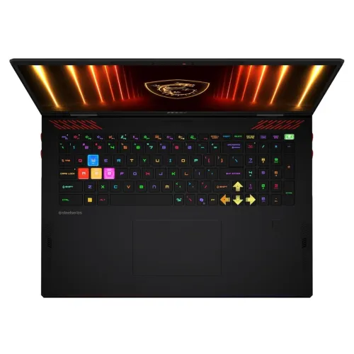 MSI RAIDER 18 HX AI - ULTRA 9 285HX - 32GB DDR5 - 1TB SSD - 18" 4K UHD - RTX 5080 16GB - RÉTROÉCLAIRÉ - BLACK