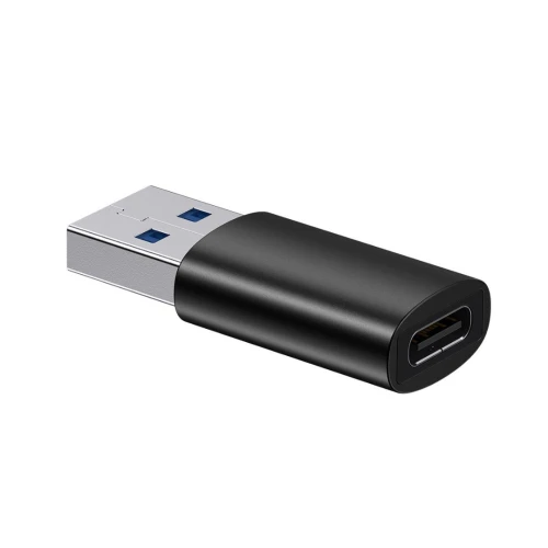 BASEUS CONVERTISSEUR INGENUITY SERIES MINI OTG ADAPTATEUR USB-A 3.1 mâle vers Type-C Femelle Noir