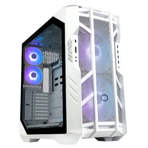 COOLER MASTER HAF 700 - BOÎTIER GRAND TOUR - 5 FAN INCLUS - VERRE TREMPÉ - HUB ARGB 5 PORTS - BLANC