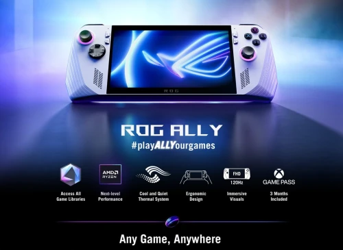 ASUS ROG Ally RC71L- 16GB RAM - 512GB - Ecran 7" FHD IPS - AMD Ryzen - Z1  - 16GB RAM - 512GB