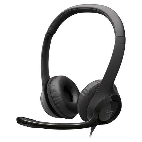 LOGITECH H390 - CASQUE MICRO USB - STÉRÉO NUMÉRIQUE - PC ET LAPTOP - MICROPHONE ANTI-BRUIT - BLACK