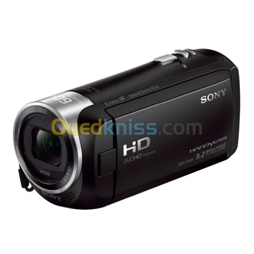 SONY HDR-CX405 - CAMÉSCOPE FHD - ZOOM 60X - OBJECTIF 26.8MM - STABILISATEUR -50MBPS -LCD 2.7"- NOIR 