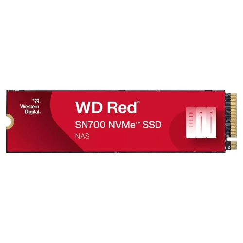 WESTERN DIGITAL SN700 - SSD M.2 RED 500GB - 2280 NVME PCIE 3.0 X4 - 3400 Mos -NAS & BAIE DE STOCKAGE