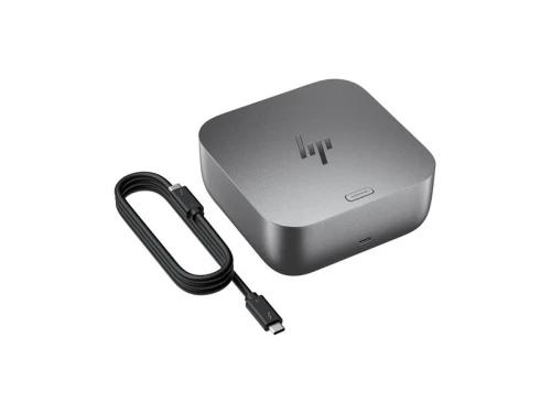 STATION D ACCUEIL HP THUNDERBOLT 4 G6 - 100 W - HDMI 2.1 - 2 X DISPLAYPORT 1.4 - RJ45 2.5 GB - 4 X USB TYPE C 40 GBPS - 2 X USB TYPE A 5 GBPS - NOIR