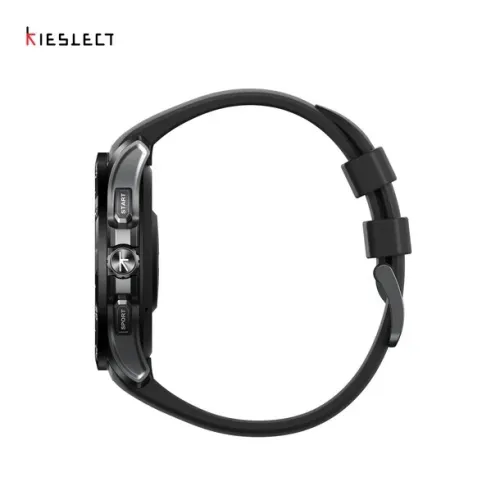 KIESLECT ACTOR SMARTWATCH - 1.6" AMOLED - BLUETOOTH - CERAMIC BEZEL - SPORTS MODE - ÉTANCHE - BLACK