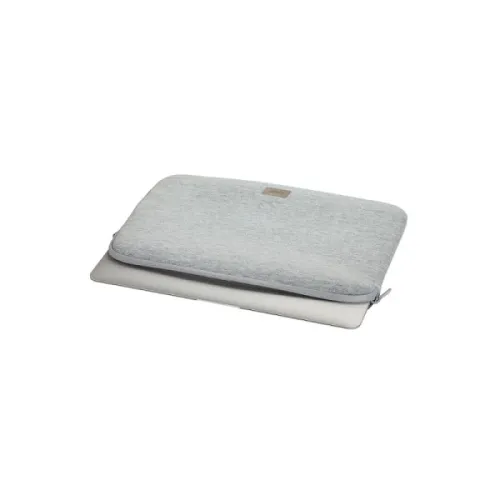 HAMA JERSEY - LAPTOP SLEEVE 14" - LAPTOP & MACBOOK - NÉOPRÈNE - ÉLÉGANT - JUSQU'À 15,6" - GRIS CLAIR