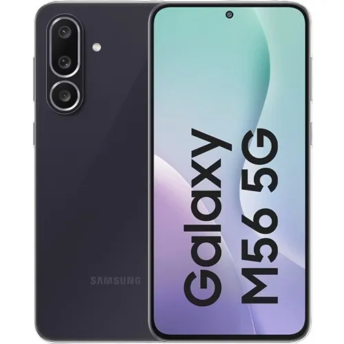 SAMSUNG GALAXY M56 5G - OCTA-CORE - 8GB - 256GB - DUAL SIM - 6.7" SUPER AMOLED - 50 MPXL - 5000 MAH - BLACK SM-M566B/DS