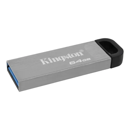 KINGSTON DATATRAVELER KYSON - FALSH DISQUE 128GB - JUSQU'À 200 MB/S - USB TYPE-A 3.2 - BLACK