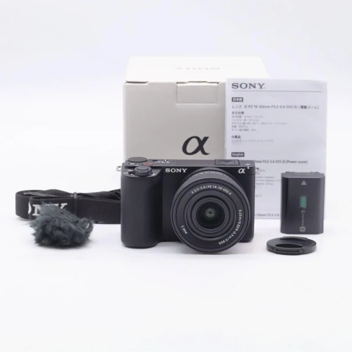 SONY ALPHA ZV-E10 II - APPAREIL PHOTO HYBRIDE 4K - 26 MGPXL - 16-50MM - WIFI - ECRAN TACTILE - BLACK