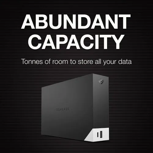 SEAGATE ONE TOUCH HUB 14TO HDD - DISQUE DUR - EXTERNE DE BUREAU - USB 3.2 GEN1 - BLACK