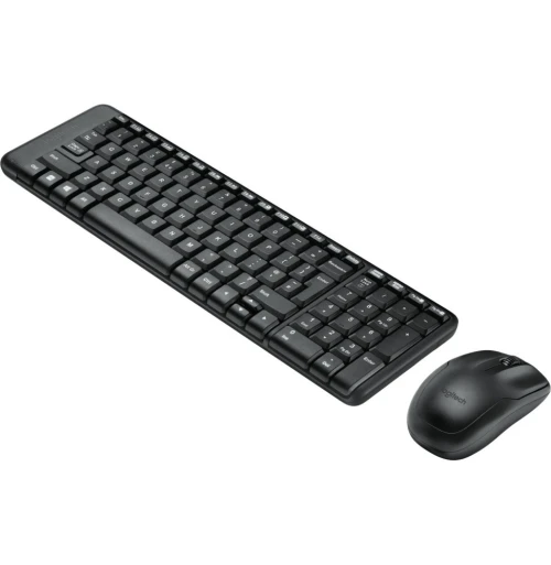 Logitech MK220 Clavier Souris Sans Fil  Ensemble  USB - NOIR