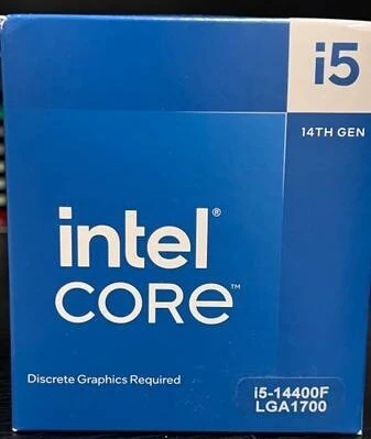 INTEL CORE i5-14400F - 10 CORES - 16 THREADS - 4.7 GHz TURBO - SOCKET LGA1700 - CACHE 20 MO - BOX