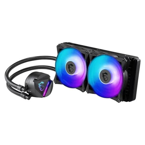 WATERCOOLING MSI MAG CORELIQUID 240R V2 - 240mm ARGB pour processeur Intel/AMD- Noir 