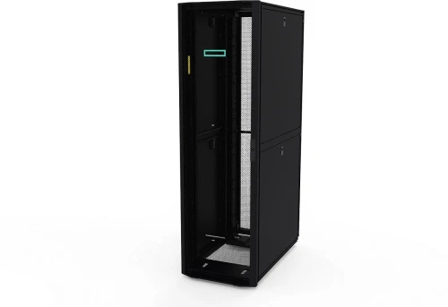 ARMOIRE DE BRASSAGE HPE 42U 600 MM X 1 075 MM G2 AVEC PANNEAUX LATÉRAUX ET BAIES  - P9K07A -