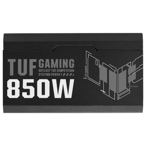 ASUS TUF Gaming 850W Gold - 80 PLUS GOLD - 100% MODULAIRE - SILENCIEUSE - 4 BROCHES - NOIR
