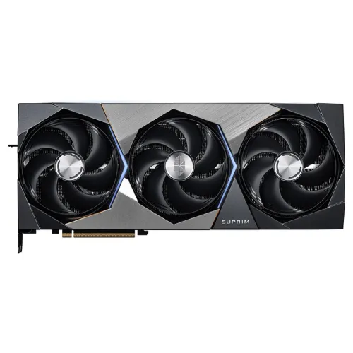 MSI GEFORCE RTX 5090 SUPRIM SOC 32G - CARTE GRAPHIQUE - 32 GO GDDR7 - PCIe 5.0 - HDMI + 3x DISPLAYPORT - DLSS 4 - OC - BLACK