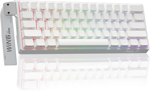 AULA WIN60 HE STANDARD - 60% MAGNETIC SWITCH - 8K POLLING RATE 0.02 RT - SIDE PRINTING - RVB CLAVIER