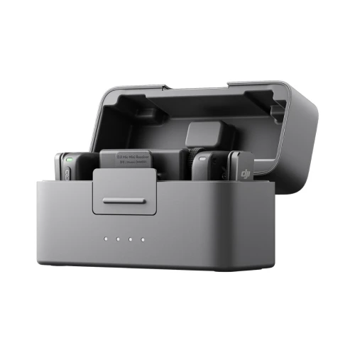 DJI MIC MINI (2 TX + 1 RX + CHARGING CASE ) MICROPHONE COMPACT - PORTÉE 400 M - STOP BRUIT - NOIR
