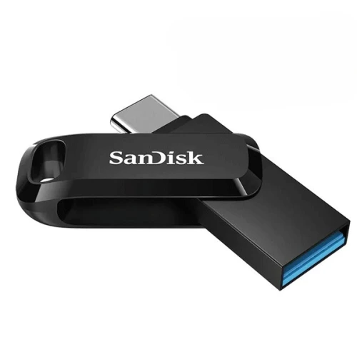 SANDISK ULTRA DUAL DRIVE GO - 128GB - FLASH DISQUE USB TYPE-A & USB TYPE-C - 400 MBS - ORIGINAL