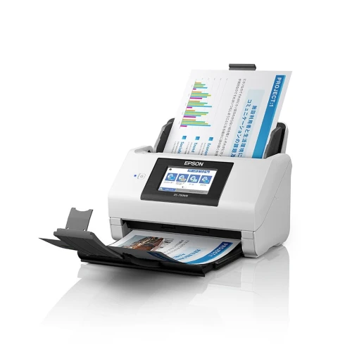 SCANNER EPSON WORKFORCE DS-790WN - A4 - 600 DPI - DUPLEX - ADF 100 FEUILLES - USB/WIFI/ETHERNET - BLACK