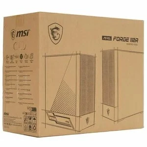 MSI MAG FORGE 112R - BOÎTIER MOYEN TOUR - ARGB FAN - ATX/EPS - MINI ITX - VERRE TREMPÉ - NOIR