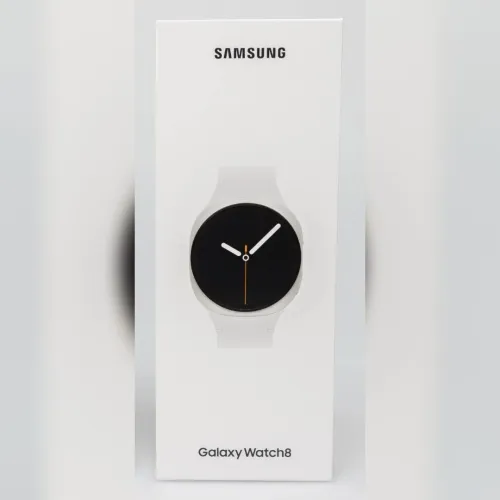 SAMSUNG GALAXY WATCH 8 - SMARTWATCH 44 MM - AMOLED 1.34" - ÉTANCHE - WI-FI - BLUETOOTH - SILVER 