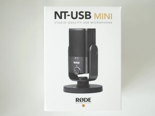 RODE NT-USB MINI MICROPHONE À CONDENSATEUR - DIRECTIVITÉ CARDIOÏDE - USB-C - SORTIE CASQUE - FILTRE ANTI-POP