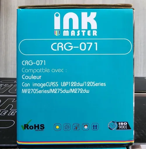 TONER INK MASTER CANON 071 - COMPATIBLE NOIR - POUR IMPRIMANTE LBP12 SÉRIES - ISENSYS MF27 SÉRIES
