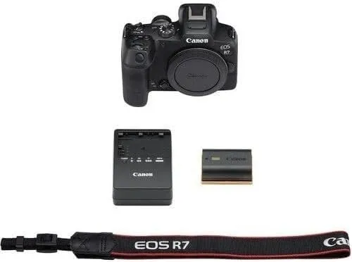 CANON EOS R7 - APPAREIL PHOTO HYBRIDE 4K + OBJECTIF RF-S 18-150mm - F3.5-6.3 IS STM - WI-FI - 32.5MP - LDC - BLACK