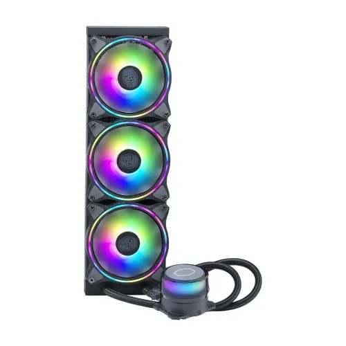COOLER MASTER MASTERLIQUID ML360 ILLUSION - WATERCOOLING ARGB BLACK  - INTEL ET AMD - 3 FAN 120mm