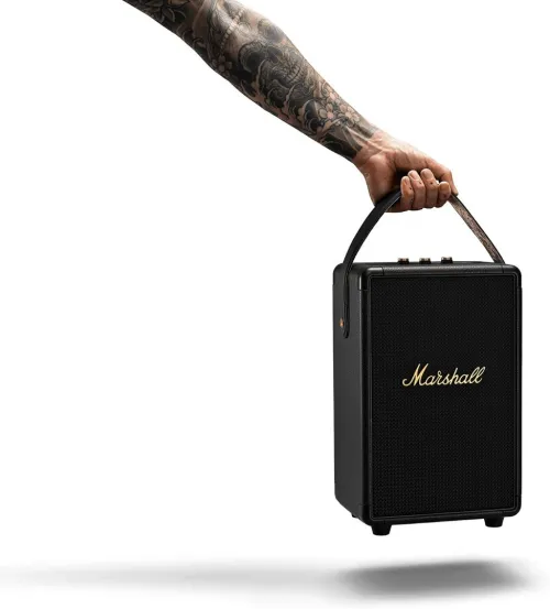 BAFFLE MARSHALL TUFTON - BLUETOOTH PORTABLE - MULTI-HÔTES - TRUE STEREOPHONIC - IMPERMÉABLE- NOIR
