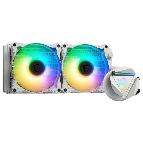 WATERCOOLING MSI MAG CORELIQUID 240R V2 - 240mm ARGB pour processeur Intel/AMD - Blanc
