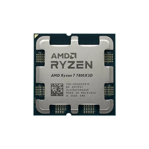 PROCESSEUR AMD RYZEN 7 7800X3D - 8 CŒURS - 16 THREADS - 5.0 GHz - SOCKET AM5 - 3D V-CACHE - 120W