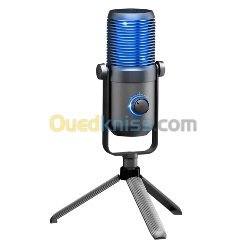 Spirit Of Gamer EKO900 Microphone à condensateur - Double directivité - pour streaming podcasts