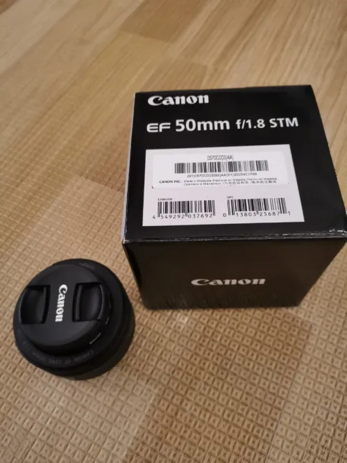 Objectif CANON EF 50MM F/1.8 STM - Lens pour Monture EF Portrait Reportage 