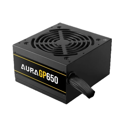 GAMDIAS AURA GP650 - ALIMENTATION 650W - ULTRA SILENCIEUSE - ATX STANDARD - HIGH EFFICIENCY - BLACK