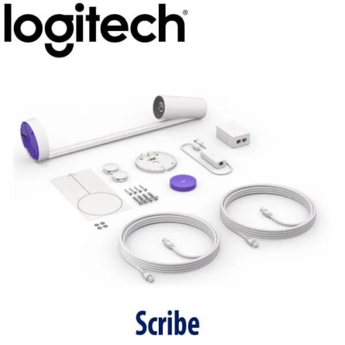 LOGITECH SCRIBE - CAMÉRA POUR TABLEAU BLANC - 1080P - AI INTÉGRÉE - BOUTON SHARE - MICROSOFT & ZOOM