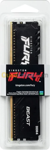 Kingston FURY Beast RAM 8 Go DDR4  2666 MHz 1x 8GB CL16 