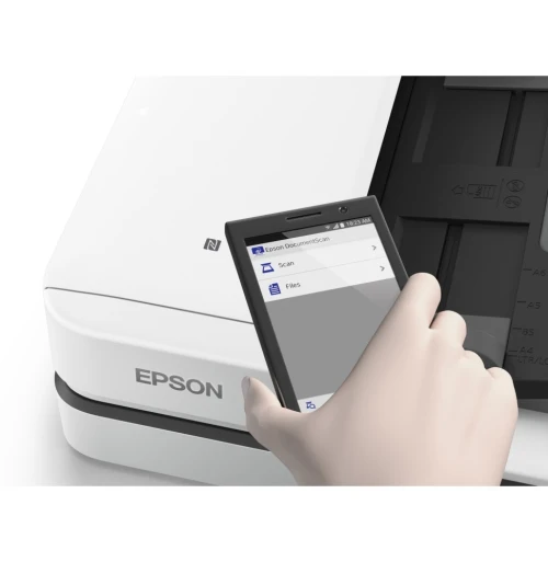 Epson WorkForce DS-1660W - Scanner A Plat A4 Recto Verso - Chargeur Document