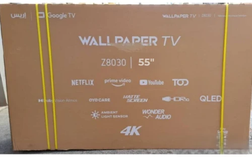 IRIS WALLPAPER TV Z8030 55" - QLED 4K - LIGHT SENSOR - DOLBY VISION - EYE CARE - MATTE SCREEN -