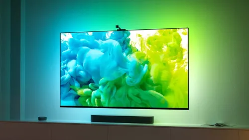 GOVEE DREAMVIEW T1 TV BACKLIGHT - 75-85 INCH - H6199 - TV -COLOR-MATCH -CONTRÔLE VOCAL - MUSIC