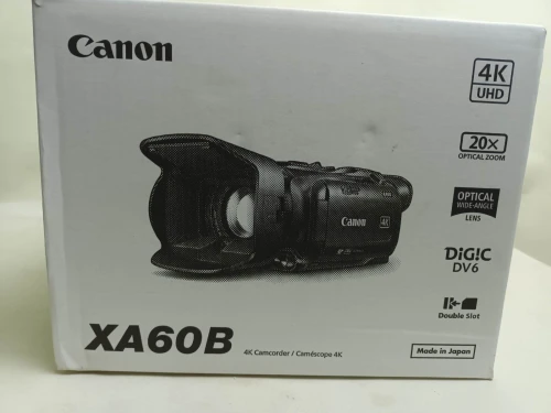 CANON XA60B Professional UHD 4K Caméscopes + Unité de poignée Canon HDU-4 pour Canon XA60B