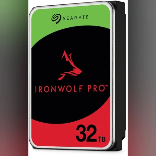 SEAGATE IRONWOLF PRO 32TO - Disque dur interne NAS HDD 3.5" SATA III - 7200 RPM - 512 MO CASH - RED - ST32000NT000