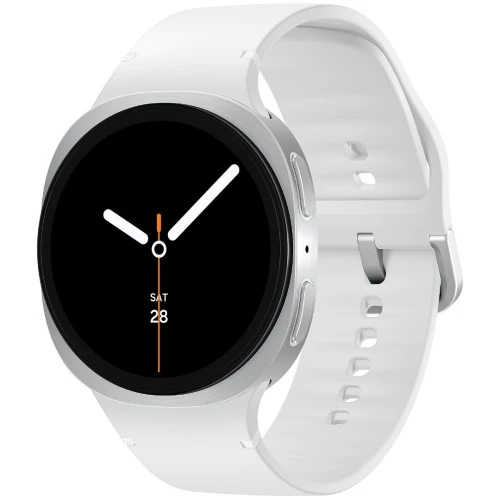 SAMSUNG GALAXY WATCH 8 - SMARTWATCH 44 MM - AMOLED 1.34" - ÉTANCHE - WI-FI - BLUETOOTH - SILVER SM-L330NDAAXEF