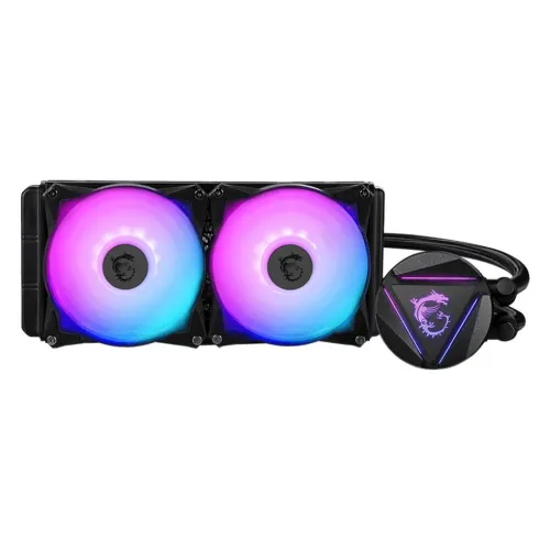WATERCOOLING MSI MAG CORELIQUID 240R V2 - 240mm ARGB pour processeur Intel/AMD- Noir 