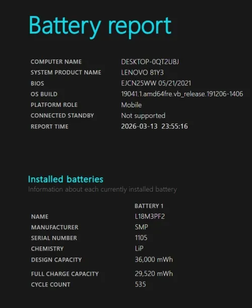 Lenovo IdeaPad 3