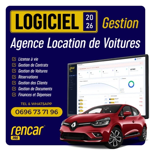 Logiciel Gestion Location de Voiture