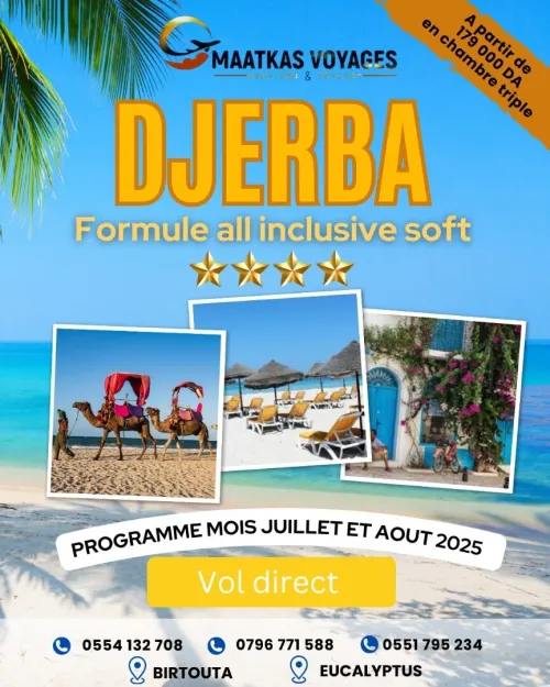 voyage organisé djerba Par Avion 